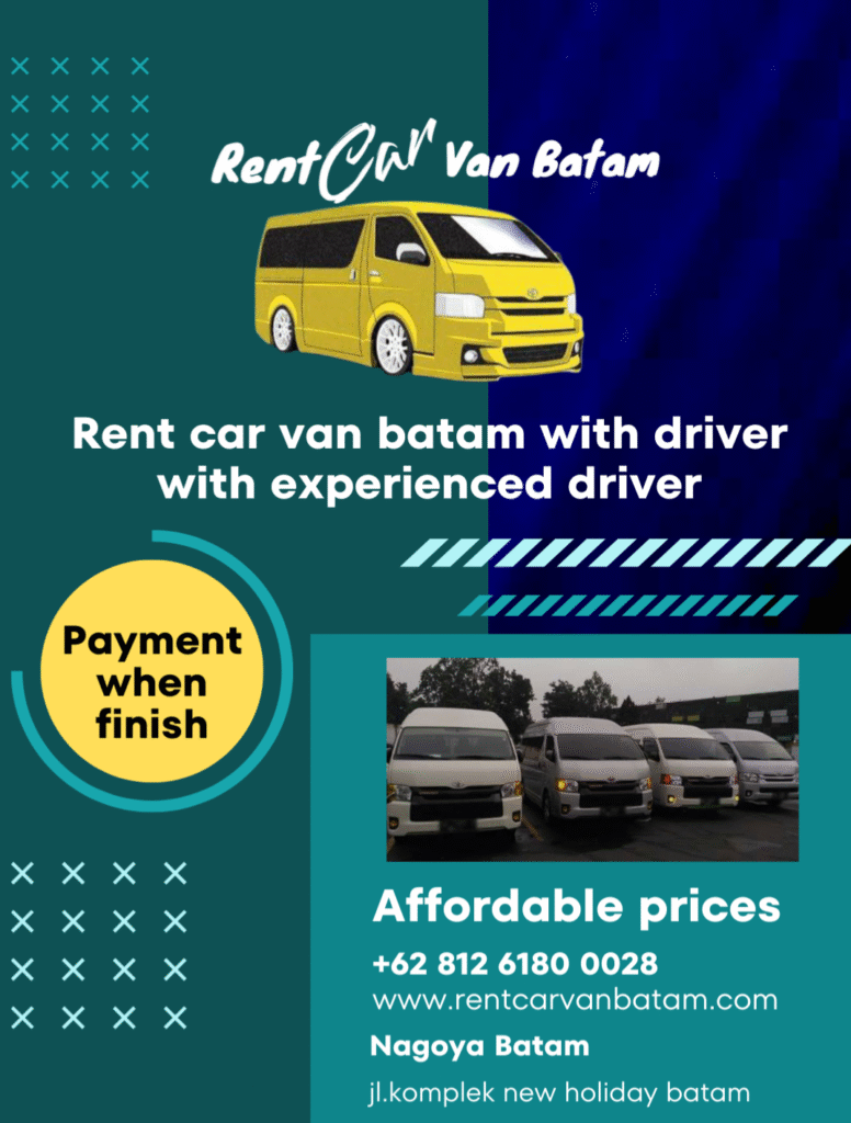 Rent car van batam
